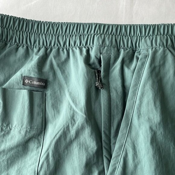 Columbia Mens Summerdry Water Short Size XXL Green 8" Inseam Omni-Shade - Picture 9 of 13